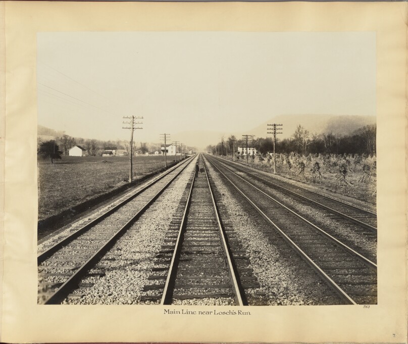 Main Line near Losch's Run