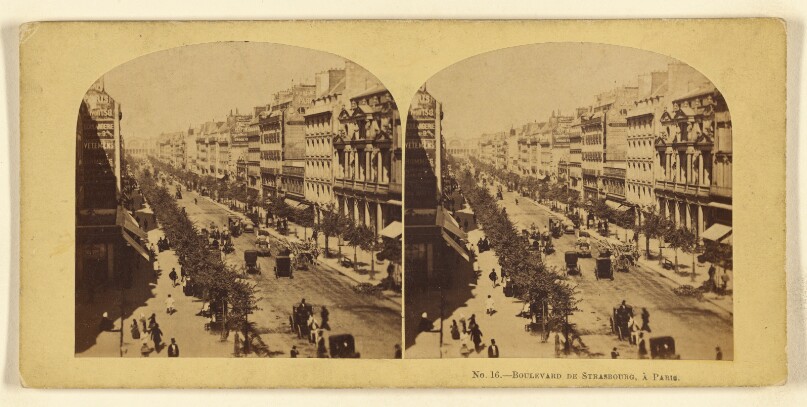 Boulevard de Strasbourg, a Paris.