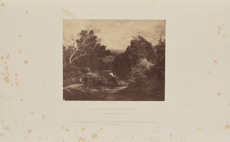Crossing the Brook, by J. Linnell
