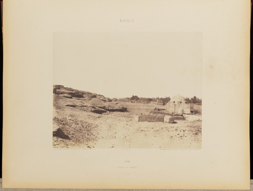 Deîr. Village et Tombeau