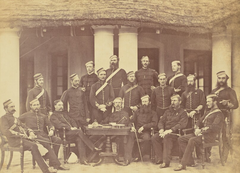 [Group Portrait of Military Officers]