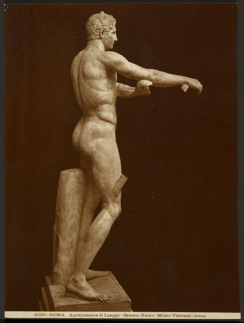 Apoxyomenos by Lisippo, Vatican Museum