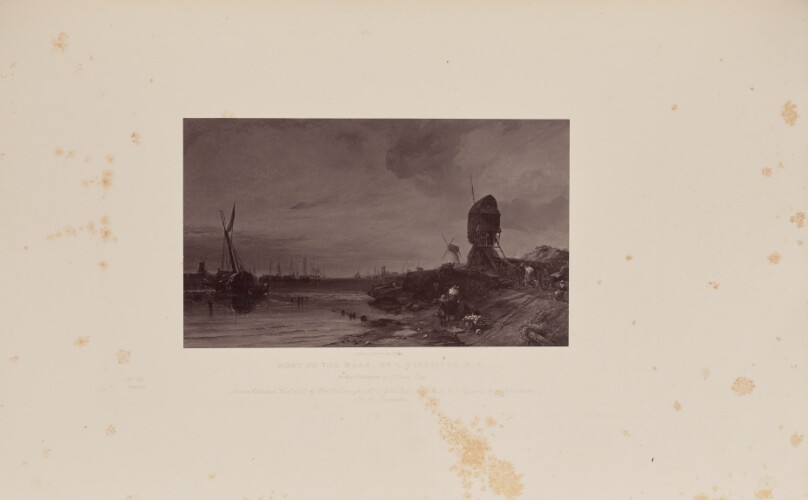 Dort on the Maas, by C. Stanfield, R.A.