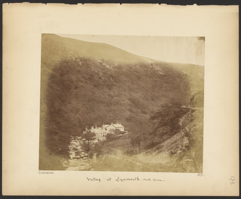 Valley at Lynmouth, North Devon