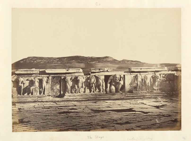 Greek Study, The Stage