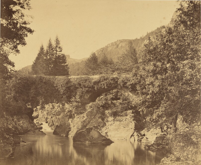 Pool below Pont y Pari, Bettway Coed, Wales.