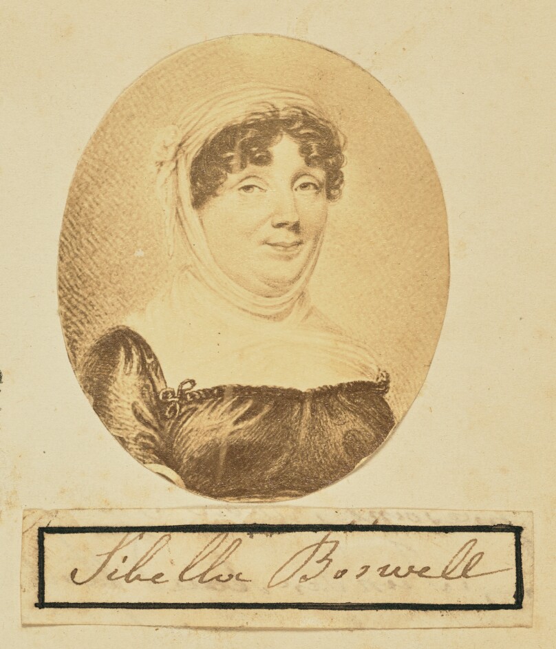 [Portrait of Sibella Boswell]