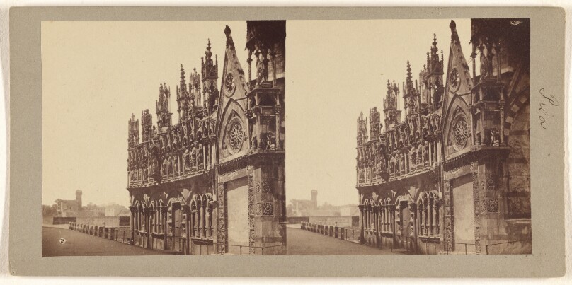 [Pisa, side of church]