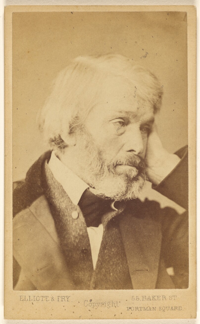 T[homas] Carlyle (1795 - 1881)