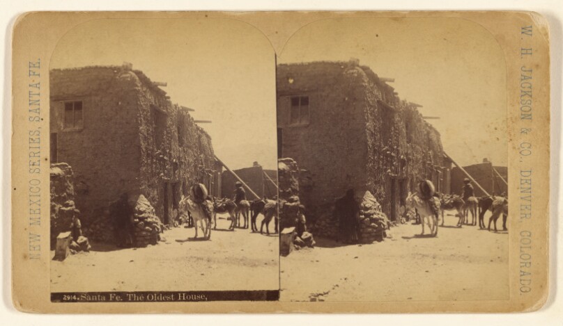 Santa Fe. The Oldest House.