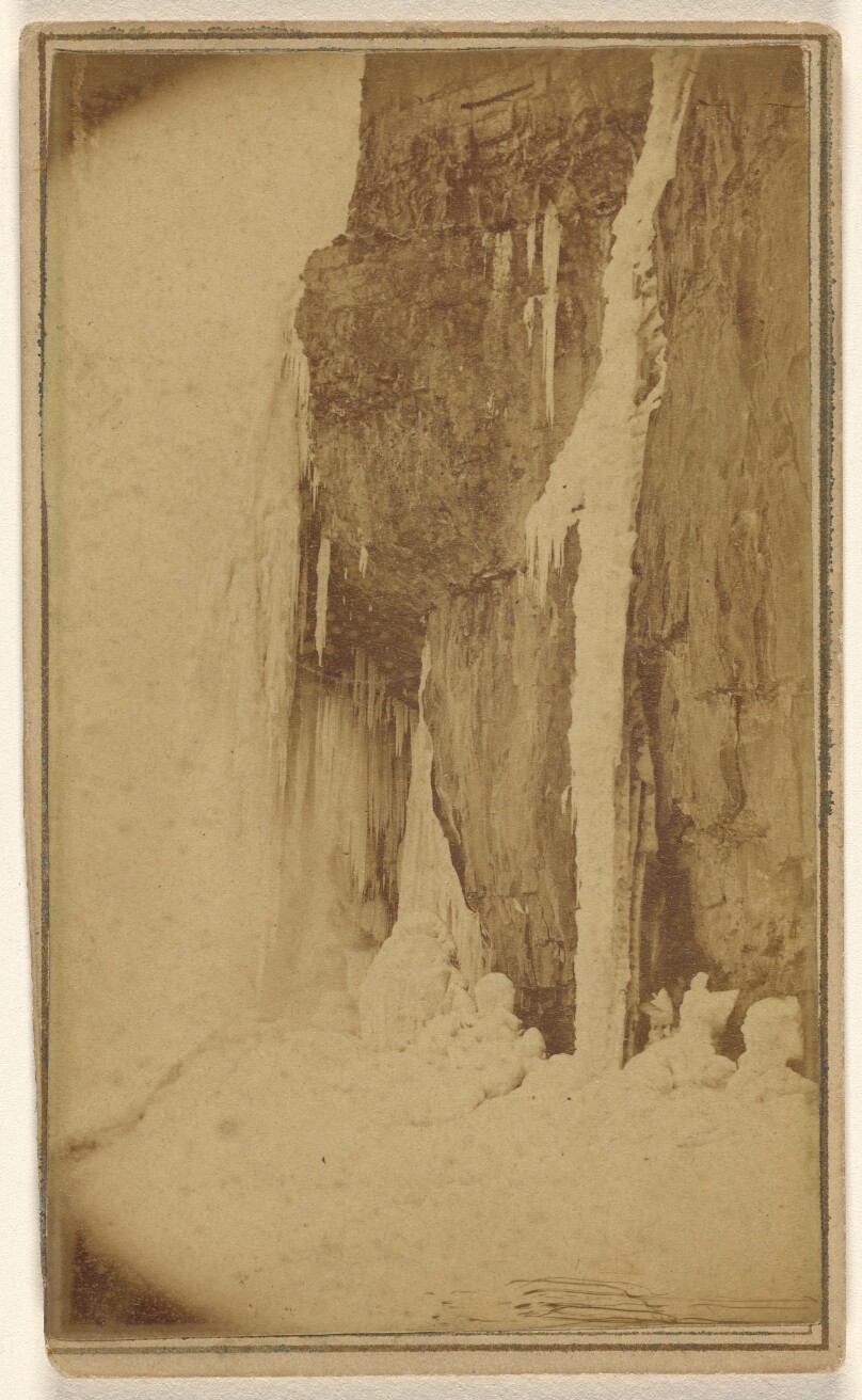 [Unidentified falls, near Niagara Falls, New York]