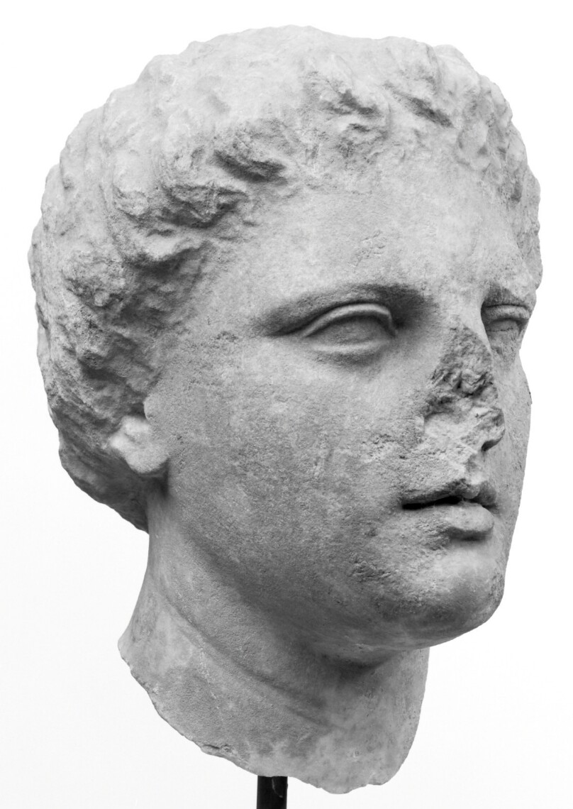 Head of a Woman from a Grave Naiskos