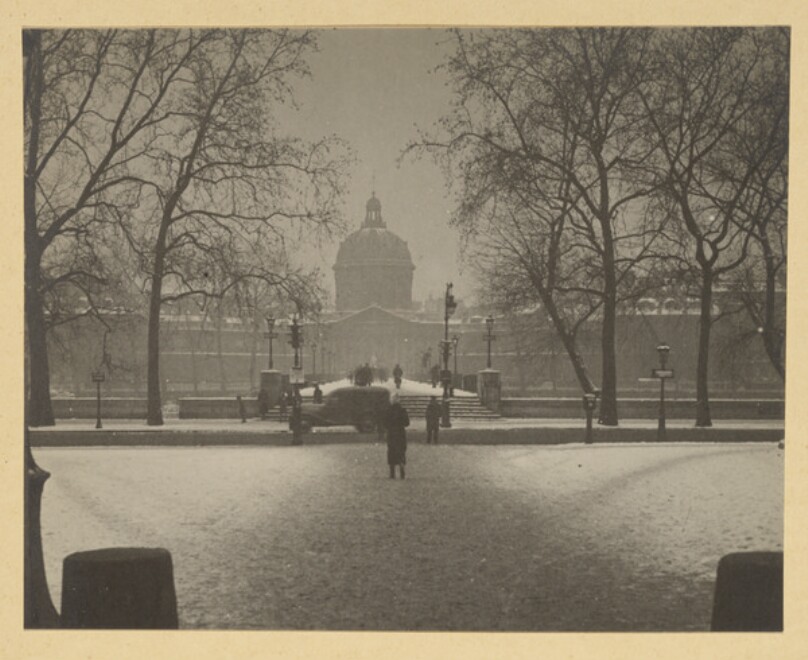 La neige a l'Institut