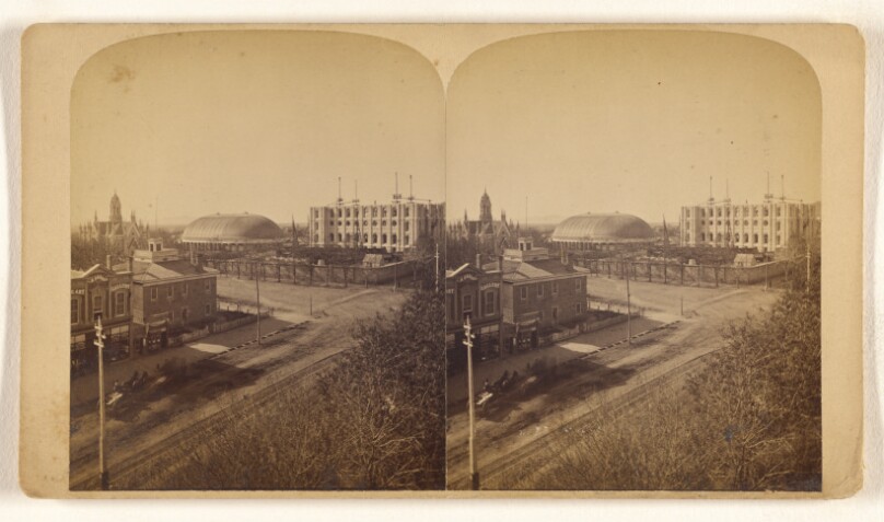 General view of Temple Block, S. L. City. [Utah]