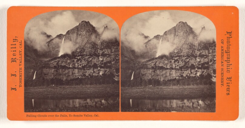 Falling Clouds over the Falls, Yo Semite Valley, Cal.