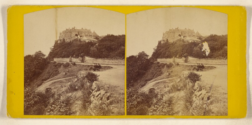 Stirling Castle, from Back Walk.