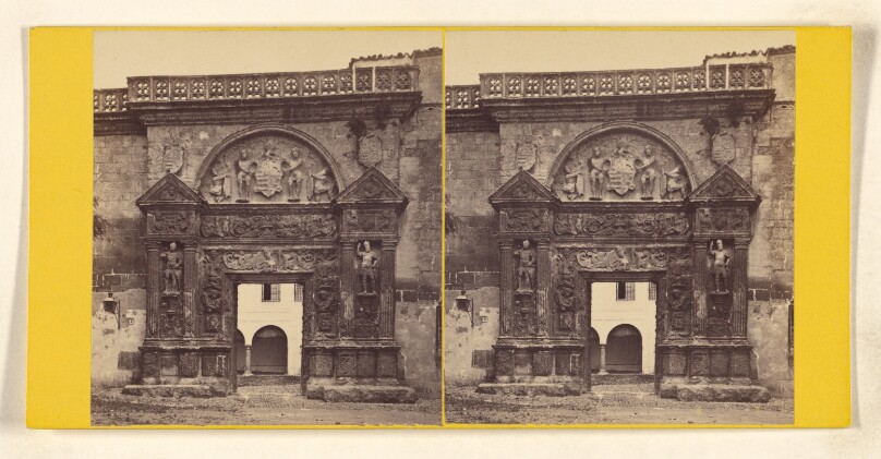 Cordova - Door of Cathedral and College.