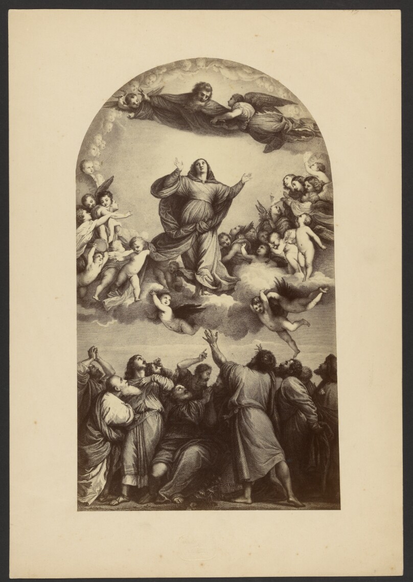 Assunzione di Maria, Tiziano, Accademia Venezia
