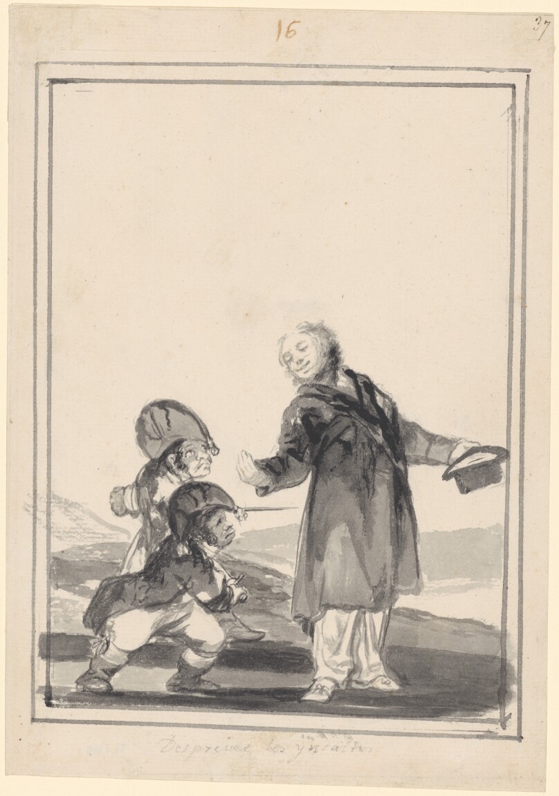Contemptuous of the insults
