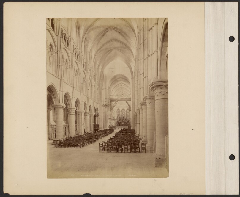 Cathedrale de Laon, La Nef et le Choeur