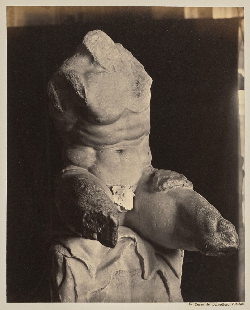 Le Torse du Belvedère. Vatican