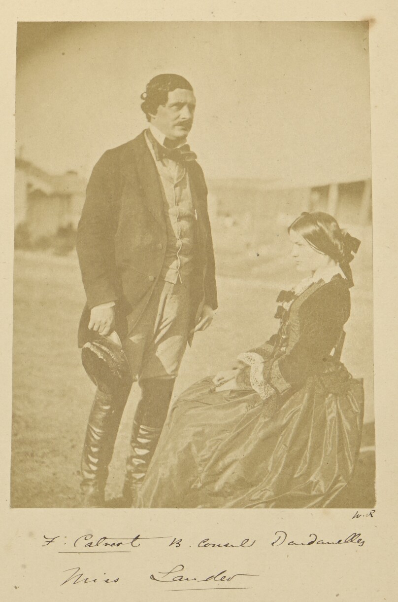 F. Calvert, B. Consul, Dardanelles. Miss Lander.