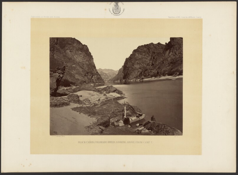 Black Cañon, Colorado River, Looking Above from Camp 7