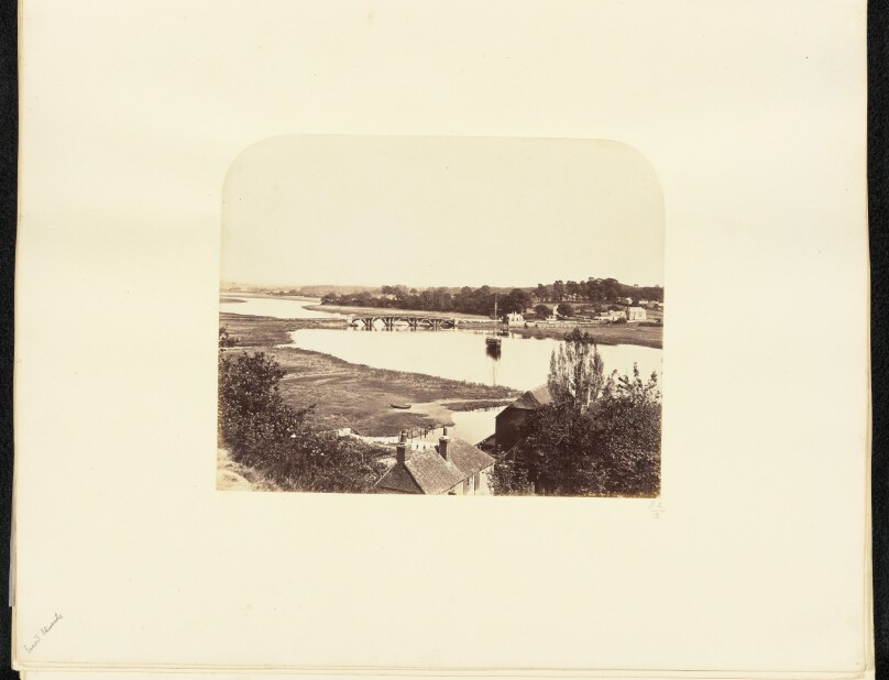[Aerial View of River]