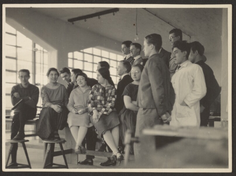 Group portrait of students