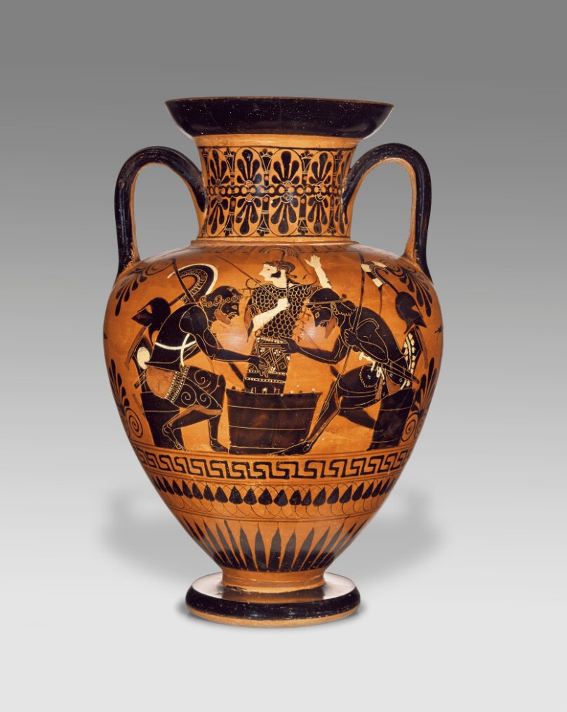 Attic Black-Figure Neck Amphora