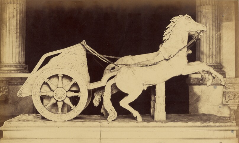 [Horses and chariot - Vatican Museum]