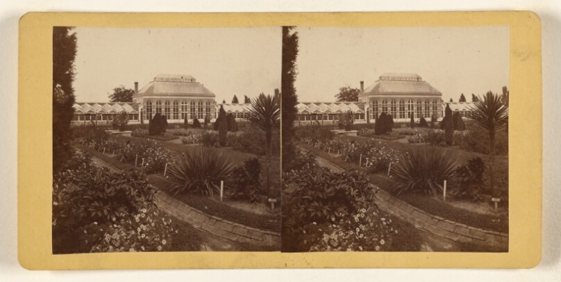 Shaw's Garden. Partere [sic] and plant-h'ses. [St. Louis, Missouri]