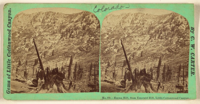 Emma Hill, from Emerald Hill, Little Cottonwood Canyon.