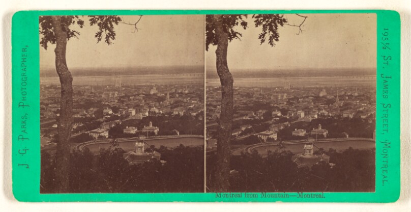 Montreal from Mountain - Montreal.
