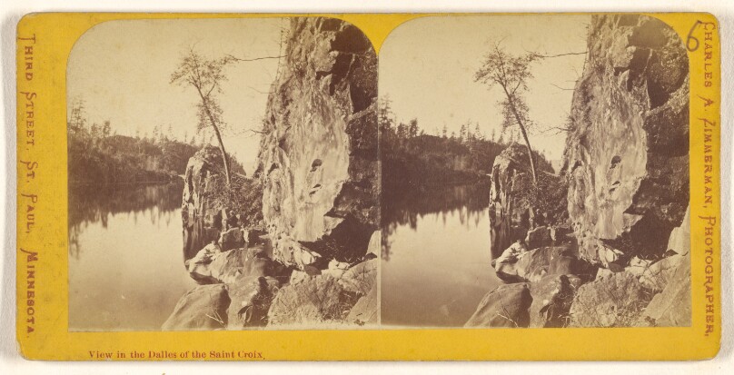 View in the Dalles of the Saint Croix.