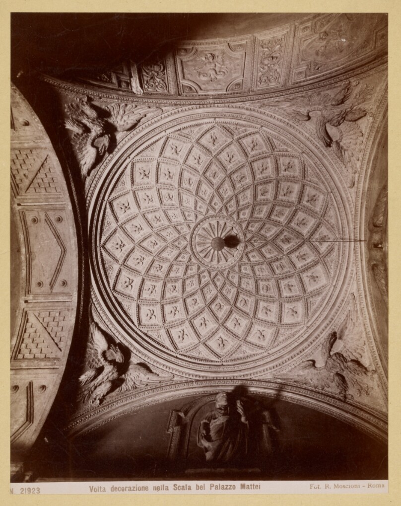 [Ceiling detail, Palazzo Mattei]