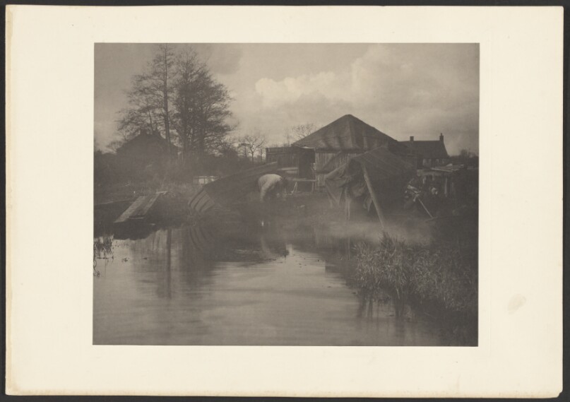 [A Norfolk Boat-Yard]