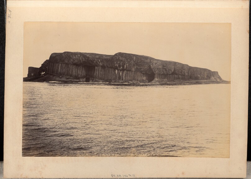 Staffa from the Sea
