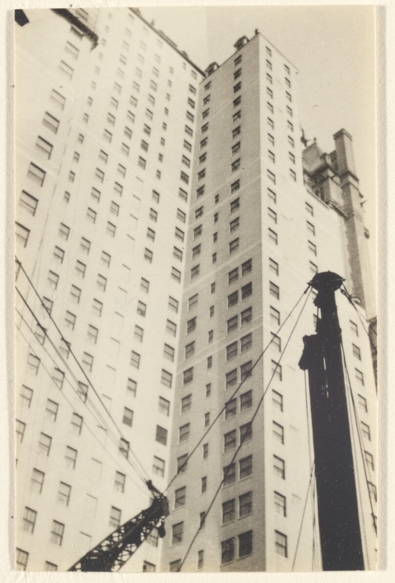 [Architectural Study with Cranes and Cables]
