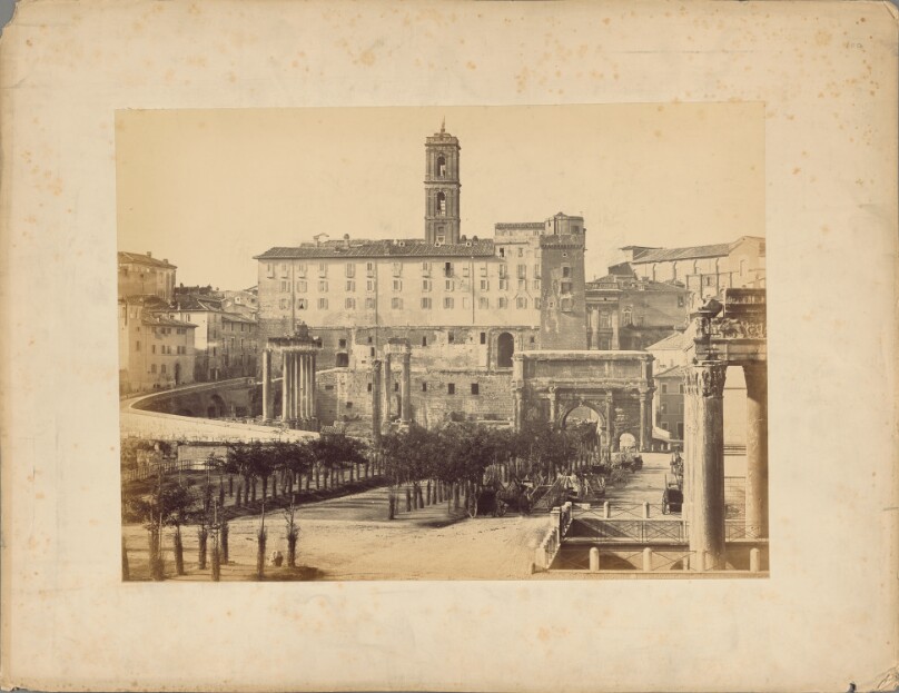 [View of Roman Forum]