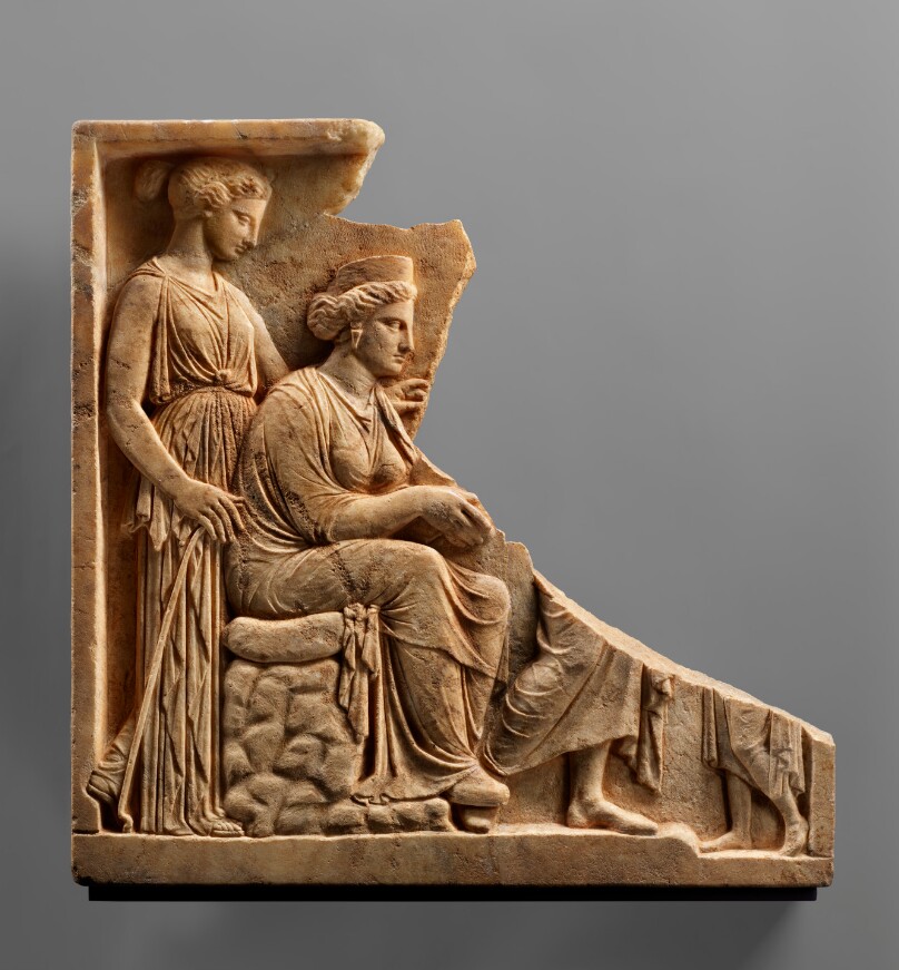 Votive Relief to Demeter and Kore
