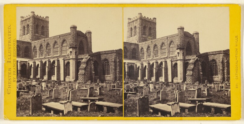 Cathedral - From Walls. [Chester, England]