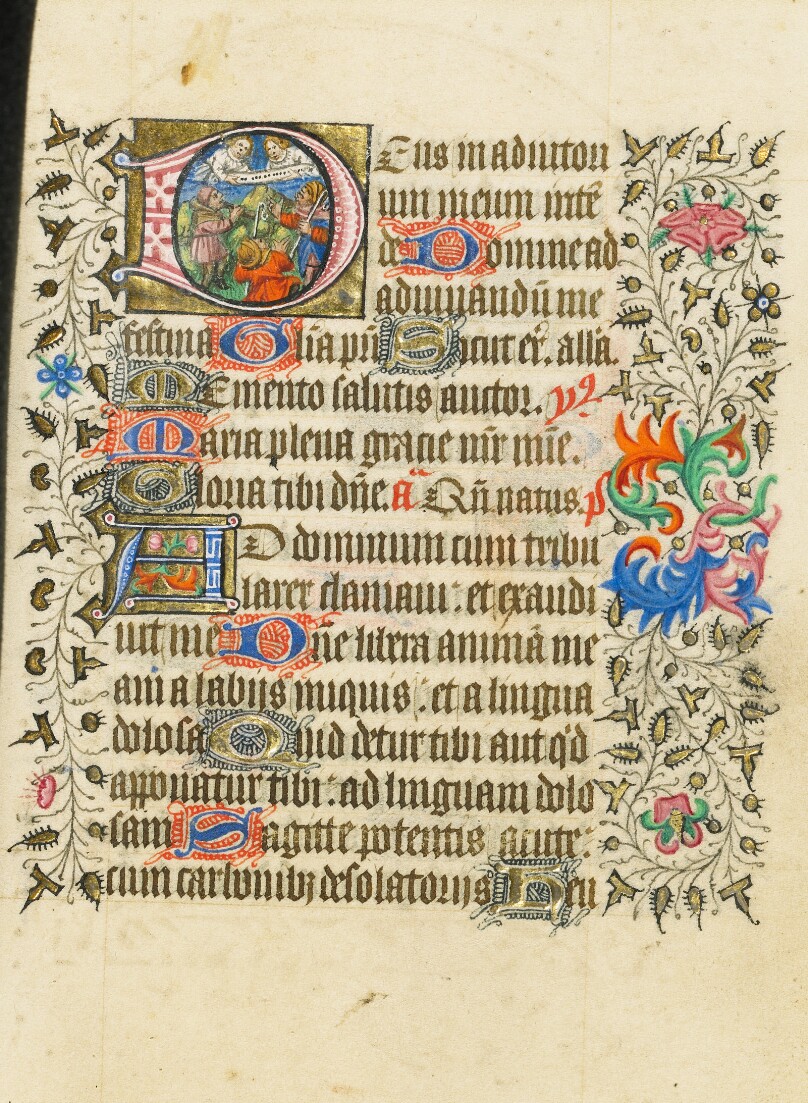 Initial D: The Annunciation to the Shepherds