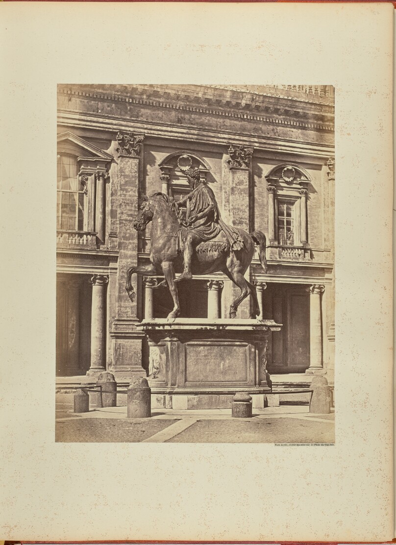 Marc Aurèle, statue équestre sur la Place du Capitole