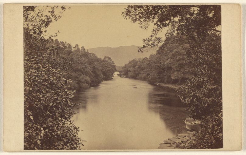 Killarney. The Old Weir Bridge, from Dinis Island.
