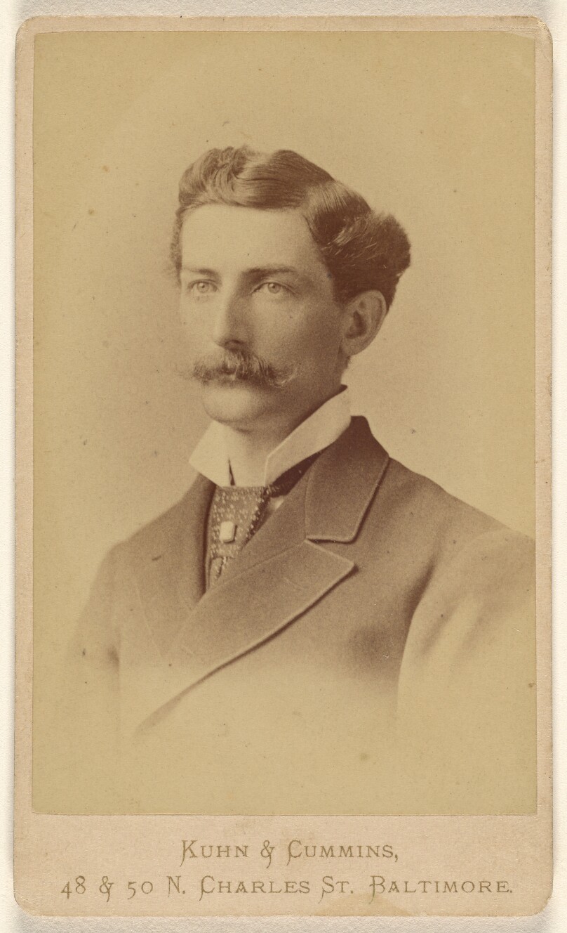 [Unidentified man with moustache]