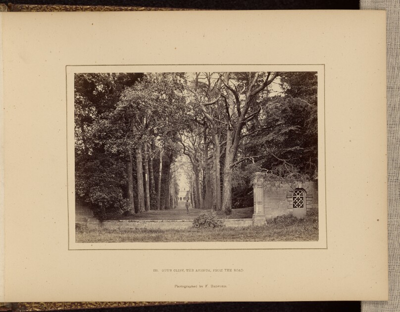 Guy's Cliff, the avenue, from the road