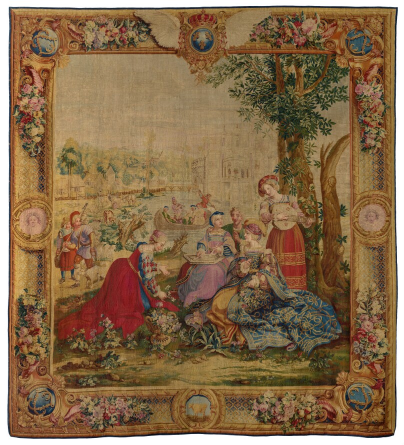 The Month of April, the Sign of the Taurus from The Lucas Months series