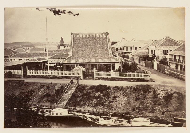 View of a town