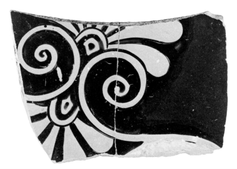 Attic Red-Figure Stamnos Fragment (comprised of 2 Fragments)